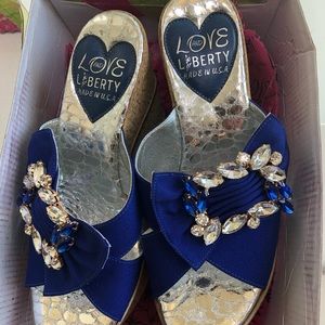 Love and liberty sandals brand new